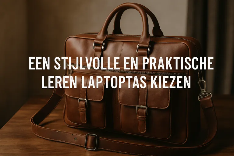 Een stijlvolle en praktische leren laptoptas kiezen